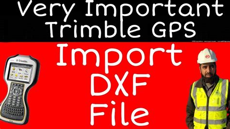 Stay in sync with the. . How to import dxf file into trimble tsc3